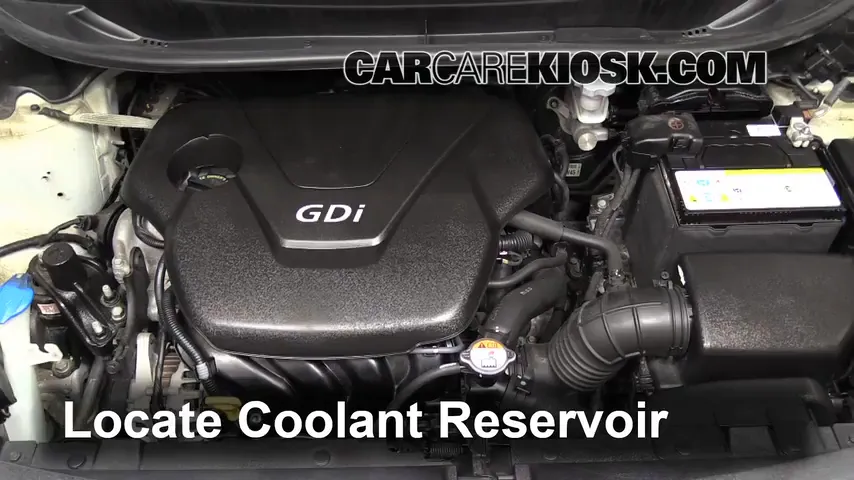 2012 Kia Rio5 LX 1.6L 4 Cyl. Coolant (Antifreeze)
